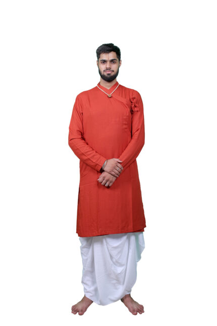 Classic Cotton Bagalbandhi Red-Ochre