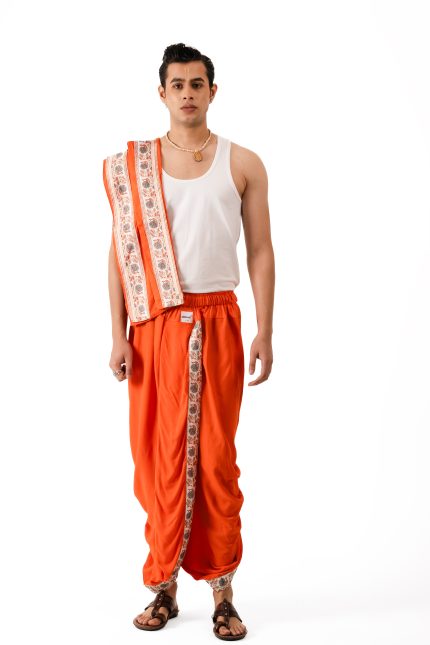 Kanaka Dhoti and Dupatta Set